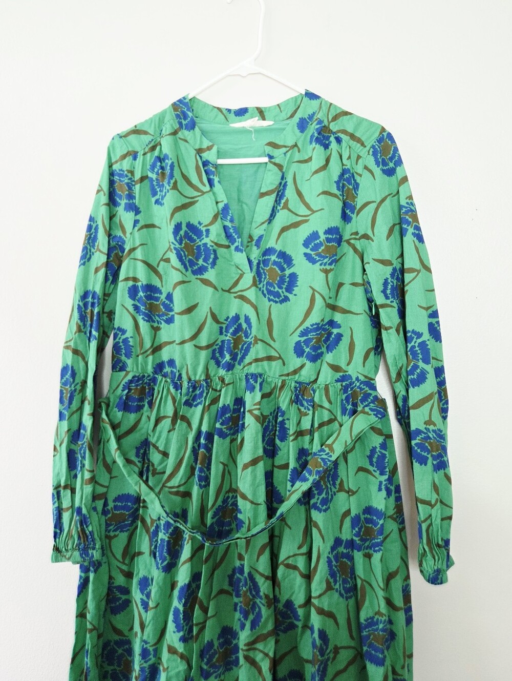 BODEN Jen Cotton Midi Dress Lightweight Size 10 - Picture 3 of 6